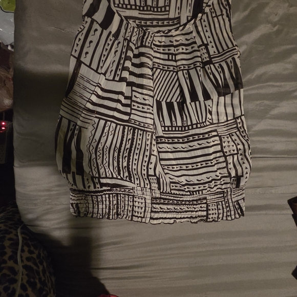 BCX Dresses & Skirts - BCX-Brown and White Patterned Women's Skirt